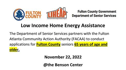 Low Income Home Energy Assistance