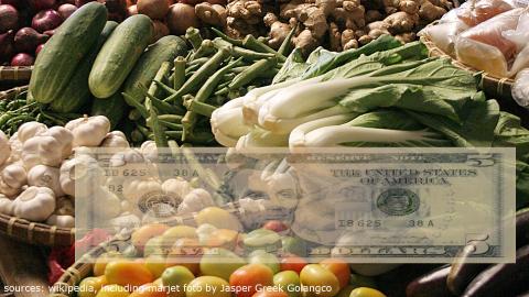 Market vegetables