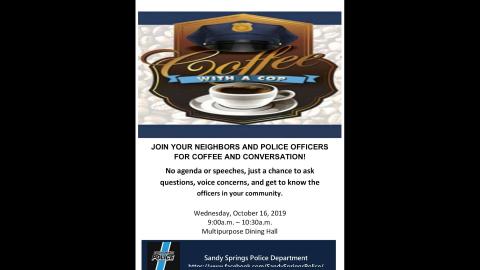 Coffee with a Cop