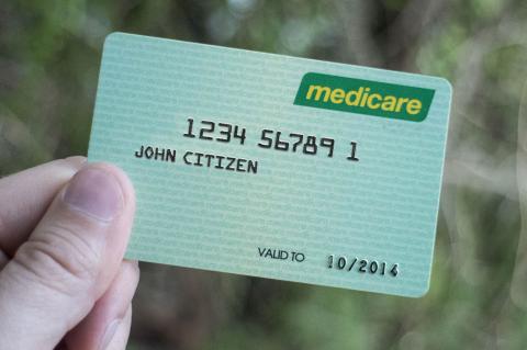 Sample Medicare Card