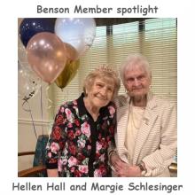 Helen Hall & Margie Schlesinger